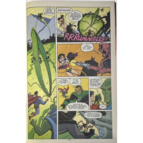 Free Comic Book Day 2002 #1 Justice League Adventures - Picture 4 of 4